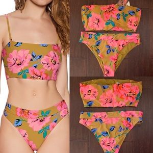 NWT Billabong Beach Bazaar Maui Bikini Set